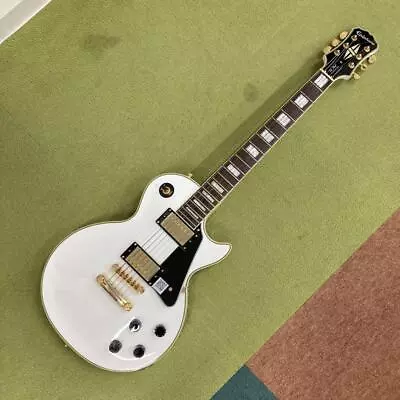 Epiphone Les Paul Custom Pro Electric Guitar White Made In 2016 Used JPN • $659.99