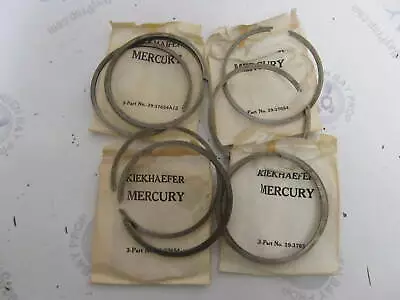 39-37654A12 Fits Mercury Merc 1100 110 HP Complete Piston Ring Set Of 12 • $39.99