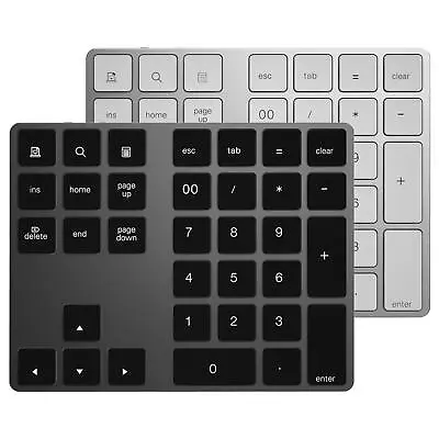 Portable BT 3.0 Numeric Keypad Accounting Rechargeable Number Pad English • £23.74