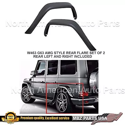 G63 AMG Rear Flares Set Of 2 Trims For Mercedes Benz G-Wagon   • $265