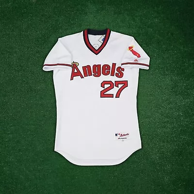 Mike Trout 1975 California Angels Authentic  Turn Back The Clock  Home Jersey • $399.99