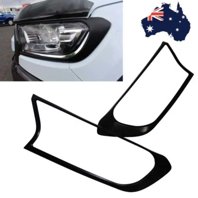 $39.99 • Buy Front Head Light Cover Trim For Ford Ranger 2015-2022 PX2 PX3 Wildtrak Everest