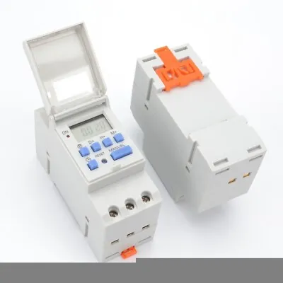 16A AC 220V-240V Digital LCD Power Timer Relay Switch Programmable Timer • £11.99