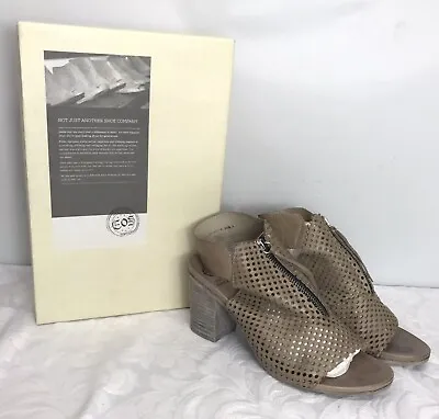 EOS Starro Heels - Size 38 - Taupe • $35