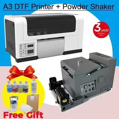 $9391.23 • Buy A3 DTF Printing SET Direct To Film Printer DTF Powder Shaker Shaking Dryer