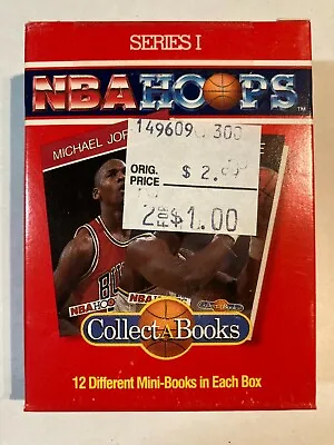 NBA Hoops Collect A Books Series 1 Box 1 Sealed Michael Jordan • $11.99