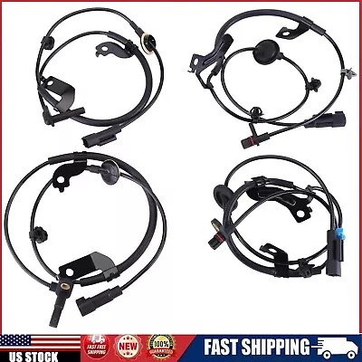 Set Of 4 ABS Speed Sensor For Mitsubishi Lancer Outlander 2008-2017 • $46.54