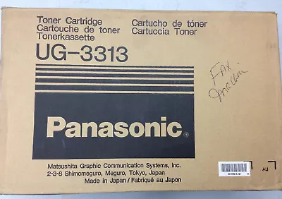 Genuine Panasonic UG-3313 Toner 10000 Page-Yield Black • $14.99