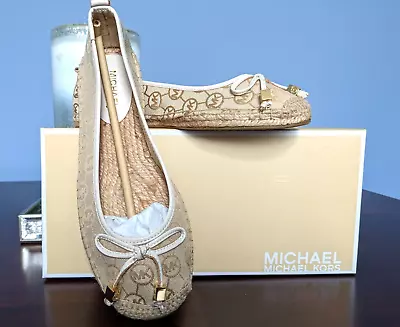 MICHAEL Michael Kors Meg Espadrille Vanilla Size 9 M  New In Box • $69.99