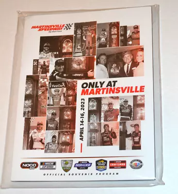 2023 NOCO 400 Program Official NASCAR Martinsville Larson • $27