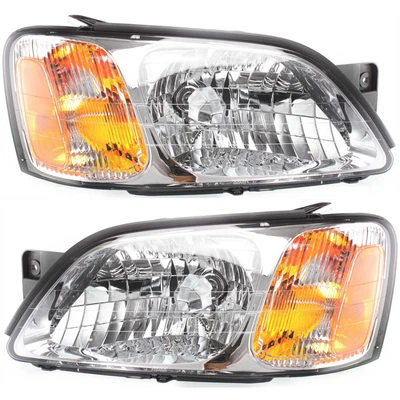 $99.49 • Buy Headlight LH And RH For Subaru 2000-04 Legacy Brighton L L SE 2003-06 Baja Sport