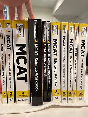 $40 • Buy Princeton Review MCAT Subject Review, 4th Edition: 7 Books