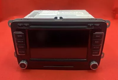 2006-2015 Volkswagen RNS510 Touch Screen Navigation Fender Radio Head Unit Code • $399.99