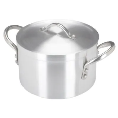 £37.99 • Buy Professional Catering Heavy Duty Aluminium Cooking Pot W/Lid - 20cm/8 -4 Litres