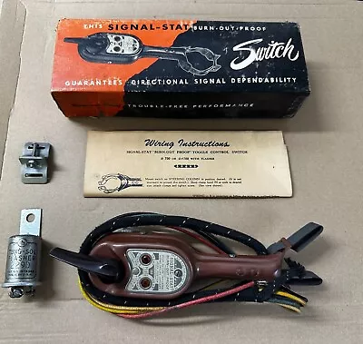 NOS Vintage Signal-Stat 700 Burn-Out-Proof 6-V Turn Signal Switch Mint In Box! • $399
