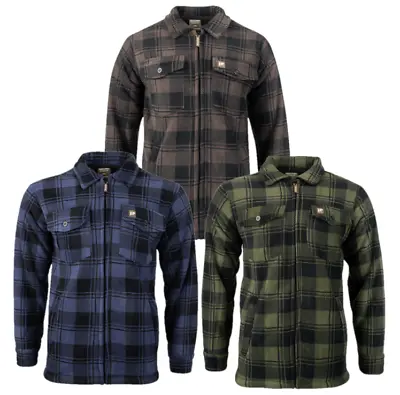 Jack Pyke Tundra Fleece Shirt Zipped Sherpa Fleece Lining Hunting Shooting • £26.50