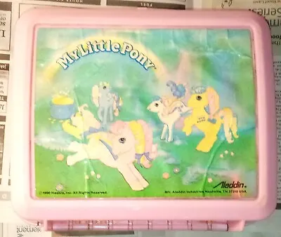 1990 - My Little Pony - Hasbro - Lunch Box - Aladdin • $13.99