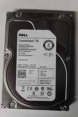 Dell ST32000444SS  2TB 7.2K 6G SAS 3.5  Hard Drive • $35