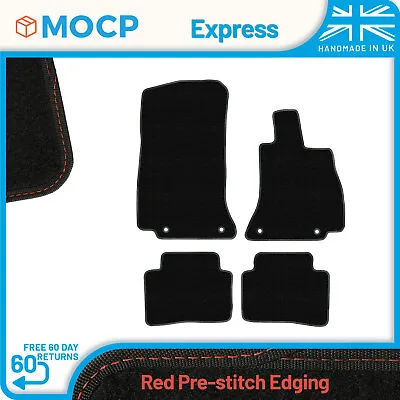 Express With Red Pre-Stitch Trim Car Mats To Fit Mercedes C-Class W206 Saloon... • $29.12