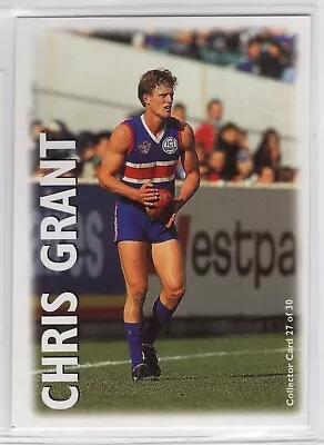 AFL Optus Vision 1996 Chris Grant Western Bulldogs • $9.99