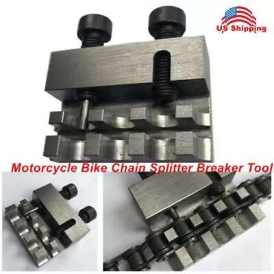 Heavy Duty Motorcycle Bikes Chain Splitter Breaker Tool No.40 41 420 Chain Pins • $28.49