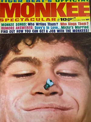 Micky Dolenz The Monkees Full Page Vintage Magazine COVER • $1.99