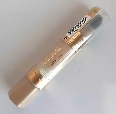 Milani Glow Natural 01 Fair To Light Brush On Liquid Makeup Oil Free Sealed NEW • $19.95