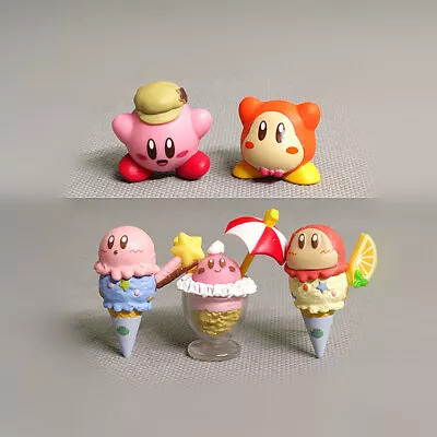 5Pcs/Set Kirby Super Star Action Figure Doll Collect Model Toys Cake Topper Gift • $18.99