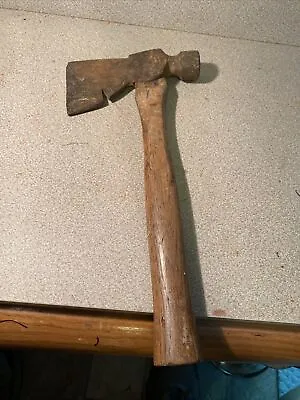 Lakeside Vintage Hatchet Hammer  Carpenters Roofing Nail Puller Antique • $125