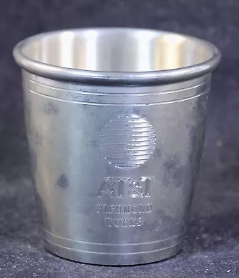 Camelot Pewter Handcrafted Advertising ATT Richmond Works Virginia Cup • $24