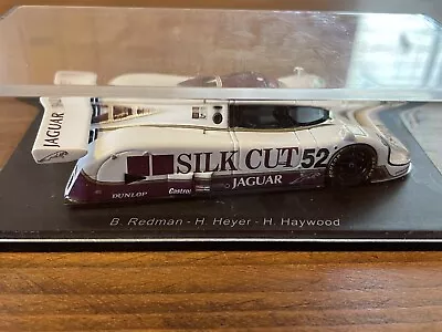 SPARK 1/43 JAGUAR XJR6 No 52 LE MANS 1986 SILK CUT RACING CAR • £80