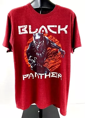 Marvel The Black Panther T Shirt Jersey Men's M Medium Graphic Short Sleeve • $6.95