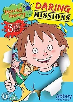 Horrid Henry - Daring Missions - Triple DVD Box Set • £3.50