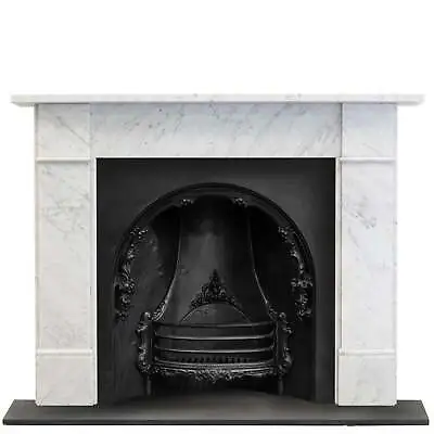 £1320 • Buy Victorian Style Carrara Marble Fireplace Surround