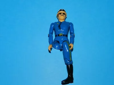 Vintage Processed Plastic Co. Blue Helicopter Pilot 3.75  Part Parts • $4.99