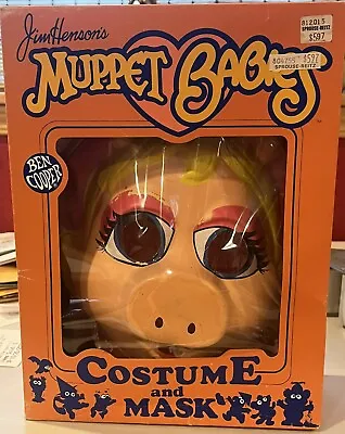 Vintage (early 80s) Baby Miss Piggy Halloween Costume W/ Mask; Tiny Tot Size 2-3 • $33