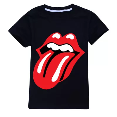 Rolling Stones Rock Band Unisex Kid T Shirt 100% Cotton AU Shop • $19