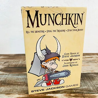 Munchkin Card Game - 100% Complete - 2012 Steve Jackson Games SJG1408 • $15.95