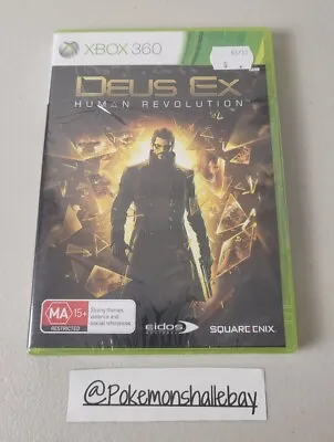 Deus Ex Human Revolution - Microsoft Xbox 360 Game *BRAND NEW/FACTORY SEALED* • $49.99