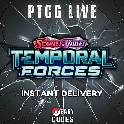 Temporal Forces Codes Booster Pokemon TCG Live Pack Instant Delivery • $19.99