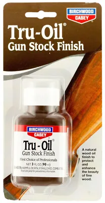 Birchwood Casey Tru-Oil Gun Stock Finish 3oz Bottle • $11.99