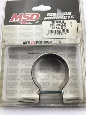 MSD 8213 Ignition Coil Bracket (Canister Style) Horizontal Mounting GM Coils • $14.99