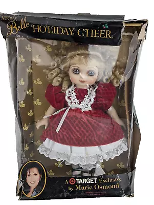 New-vintage Adora Belle Holiday Cheer Vinyl Doll By Marie Osmond-15  New • $45