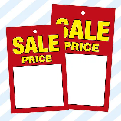 £2.20 • Buy Sale / Swing Tickets Tags Cards Hanger Labels Price Tagging Pricing Gun Hole