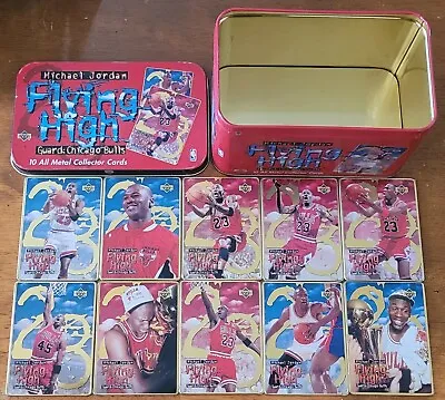 Michael Jordan Flying High Upper Deck Metal Collector 10 Card Set  • $39.95