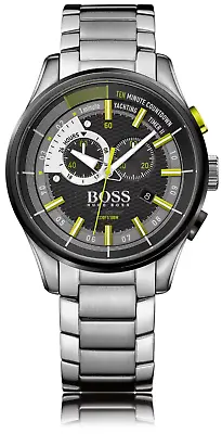 Hugo Boss Yachting Timer II Chronograph Stainless Steel Men's Watch 1513336 • $129.95