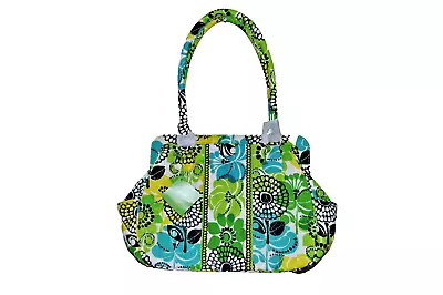 VERA BRADLEY Frame Bag Lime's Up 12299-123 Double Handle Multi Color NWT $94.00 • $54.95