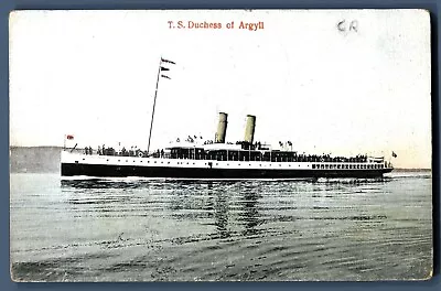 Vintage Postcard TS Duchess Of Argyll Timeless Maritime Memorabilia History #94 • £5.98