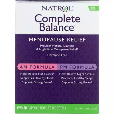 Natrol Complete Balance 30 Each Caps • $16.98