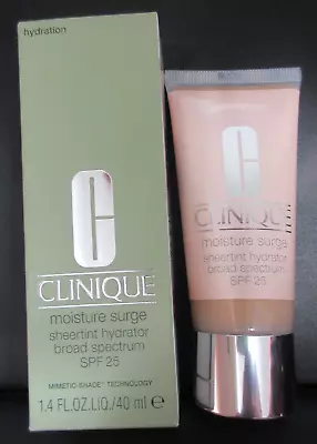 Clinique Moisture Surge Sheertint Hydrator UNIVERSAL LIGHT MEDIUM SPF 25 1.4 Oz • $29.99